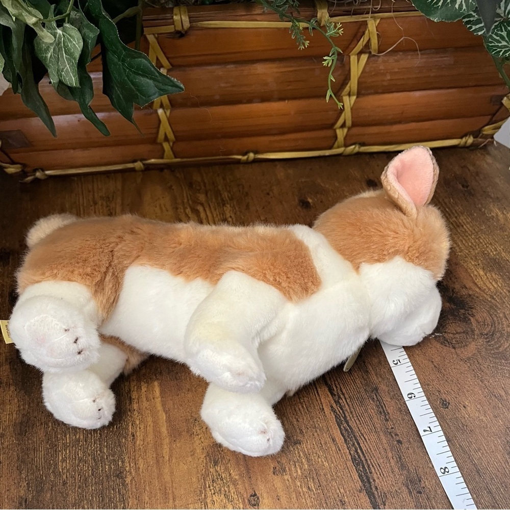Aurora Miyoni Corgi Plush Dog Stuffed Animal Realistic Puppy Toy - Picture 3 of 8